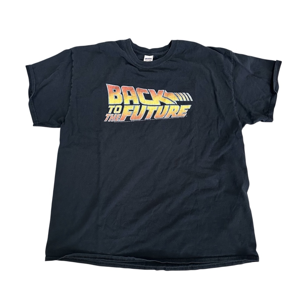 Gildan Black Heavy Cotton Tee with TearAway Tag